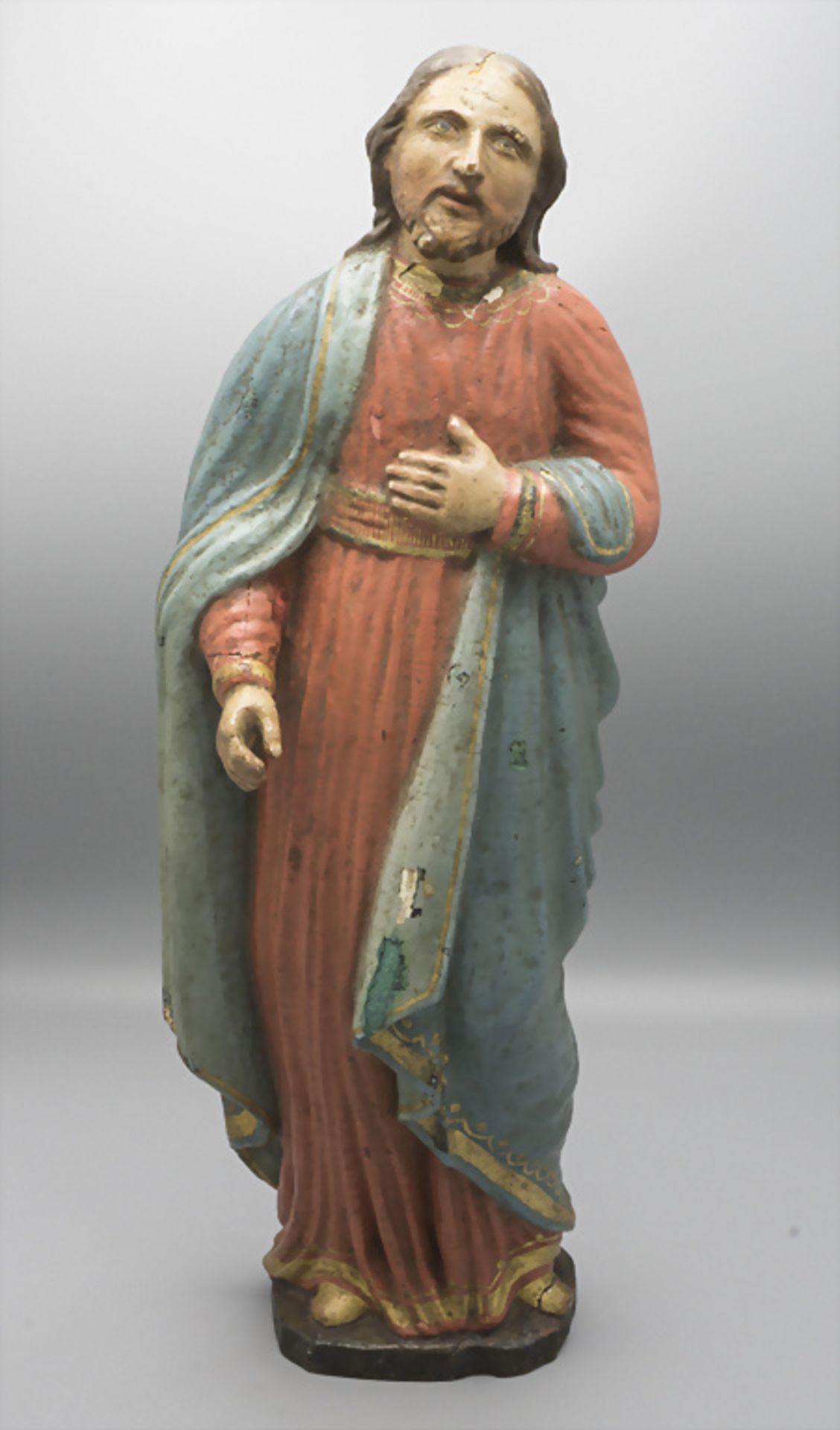 Heiligenfigur 'Jesus', süddeutsch, 18./19. Jh.