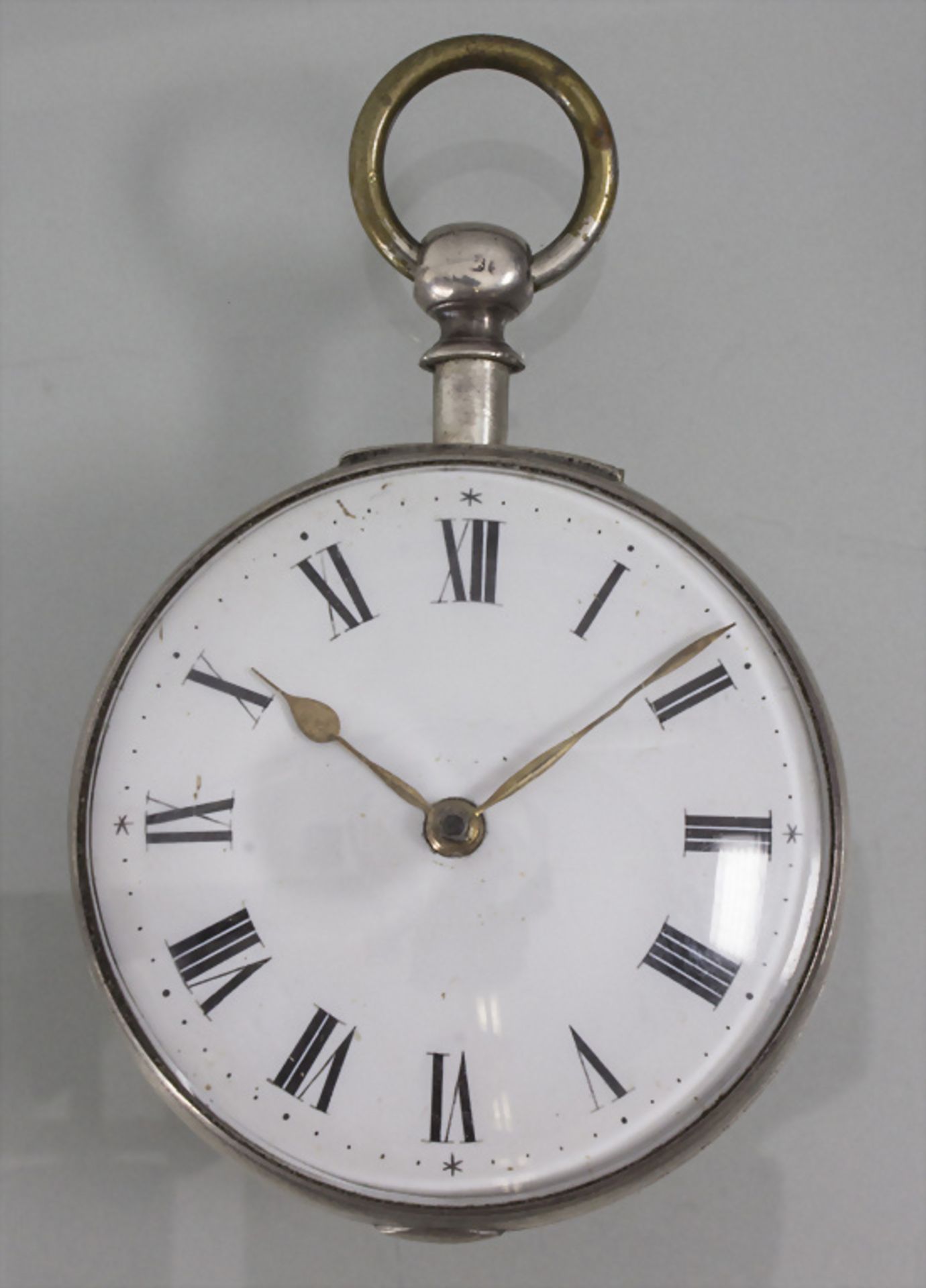 Taschenuhr / A silver pocket watch, W. Nadaulde, London, 1821