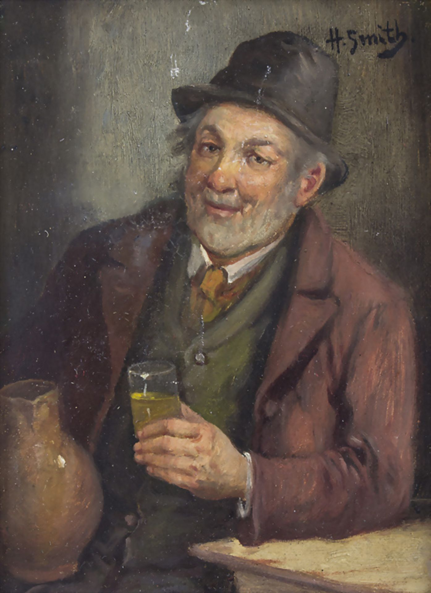 Hobbe Smith (1862-1942), 'Der Zecher' / 'The reveller', um 1900
