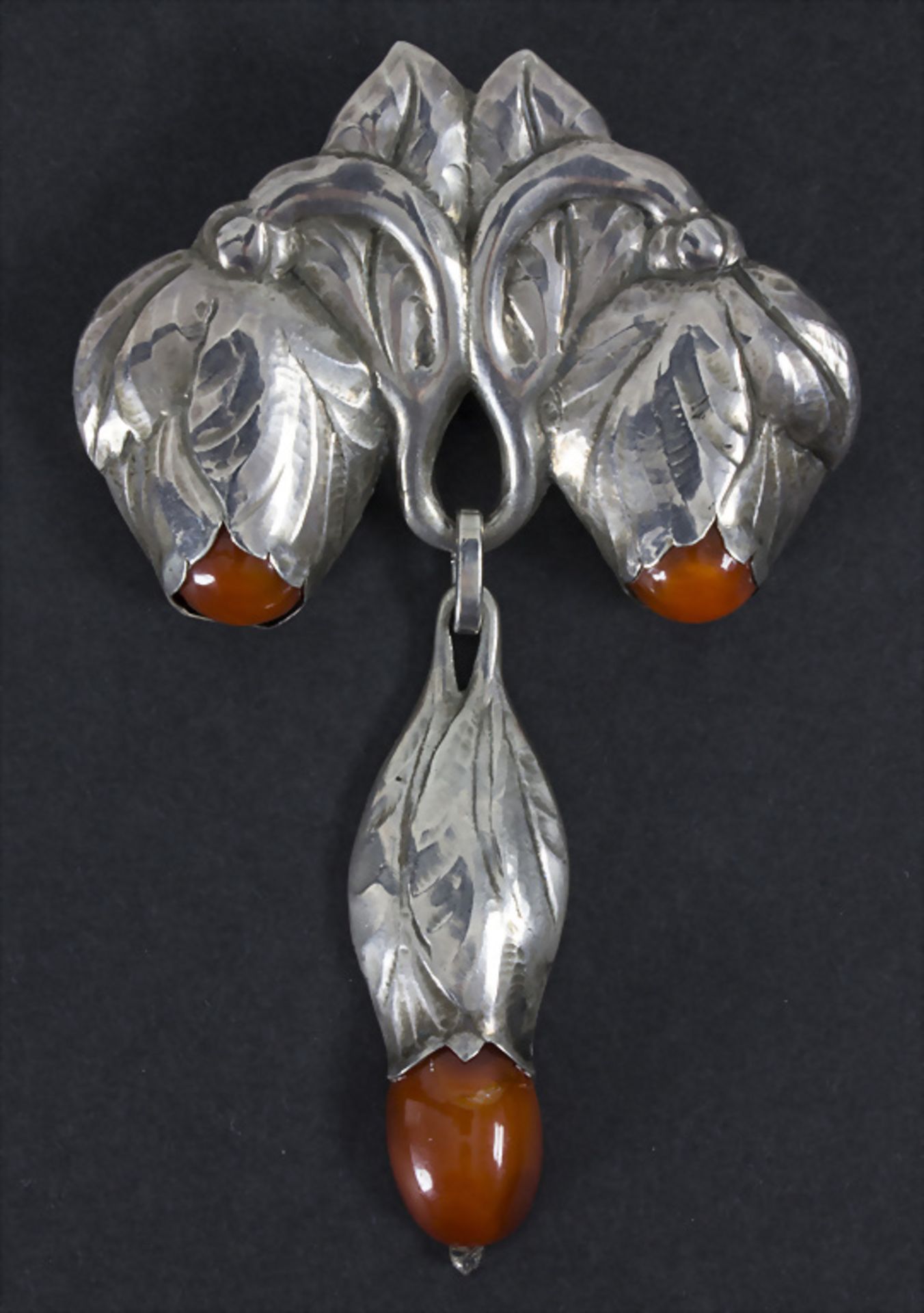 Jugendstil Anhänger / An Art Nouveau silver pendant, Evald Nielsen (1879-1958)