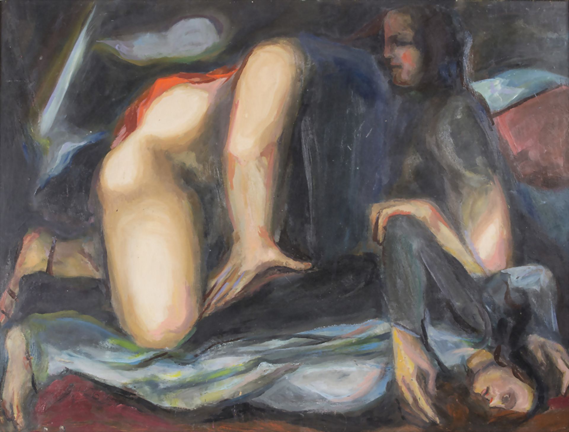 Benno Huth (1937-2020), 'Leukippos und Daphne', 1965