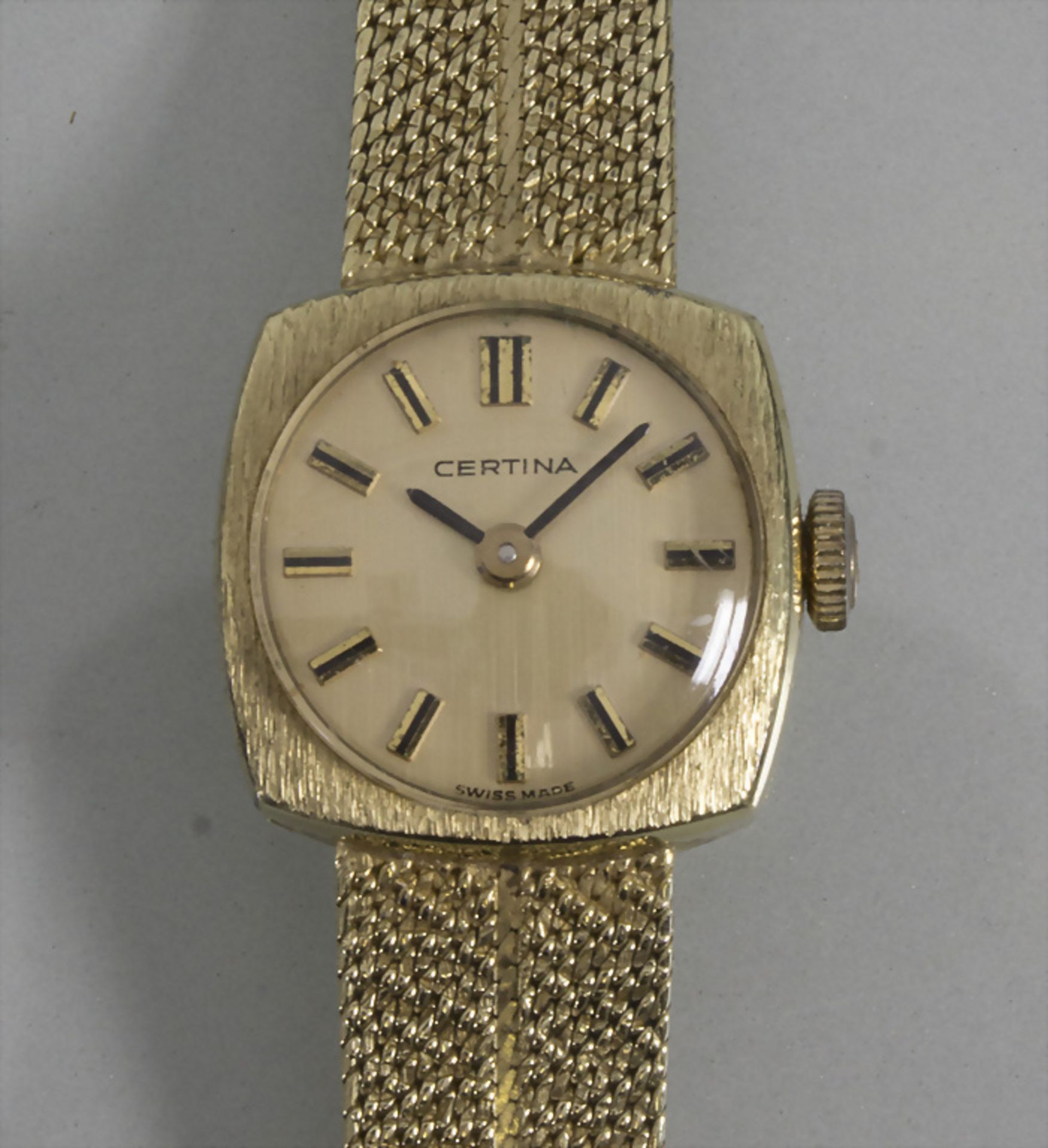 Damenarmbanduhr in Gold / A ladies 14k gold wristwatch, Certina