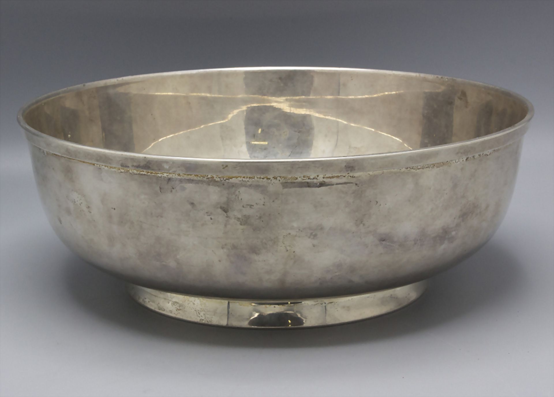 Obstschale / A sterling silver fruit bowl, Old Newbury Crafters für Cartier, um 1920