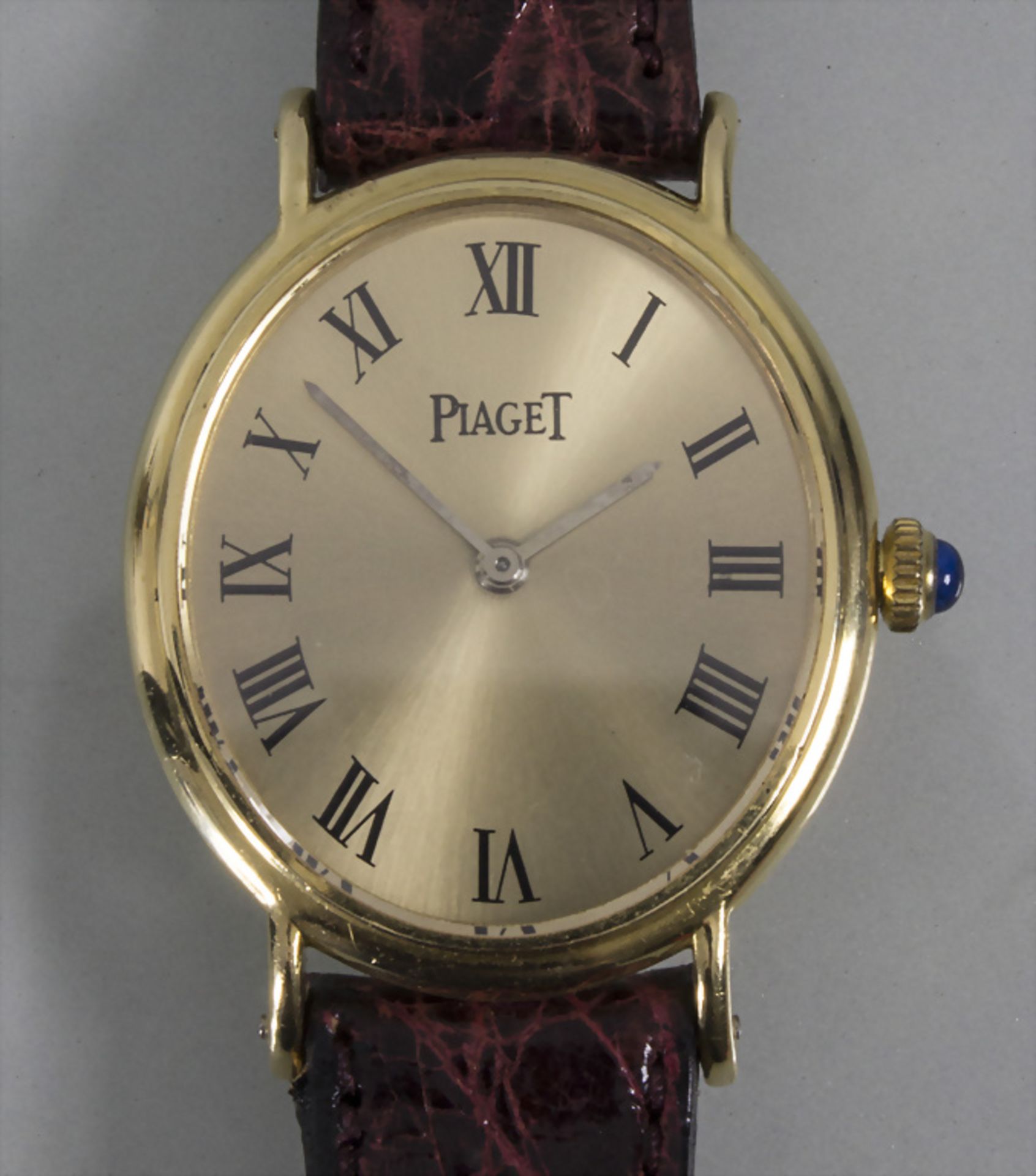 Damenuhr / A ladies 18k gold watch, Piaget, Schweiz, um 1990