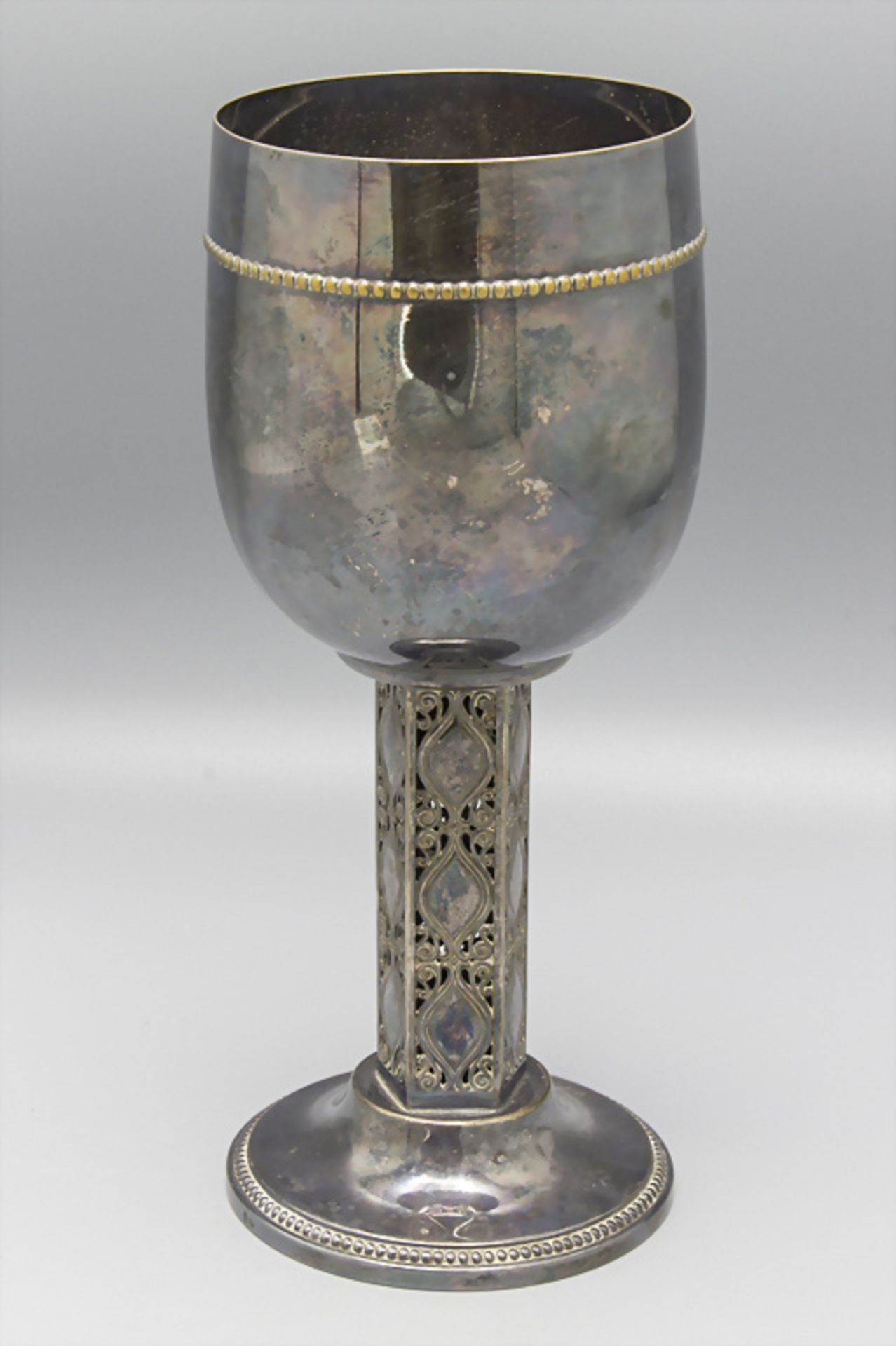 Jugendstil Pokalbecher / An Art Nouveau cup, WMF, Geislingen, um 1900