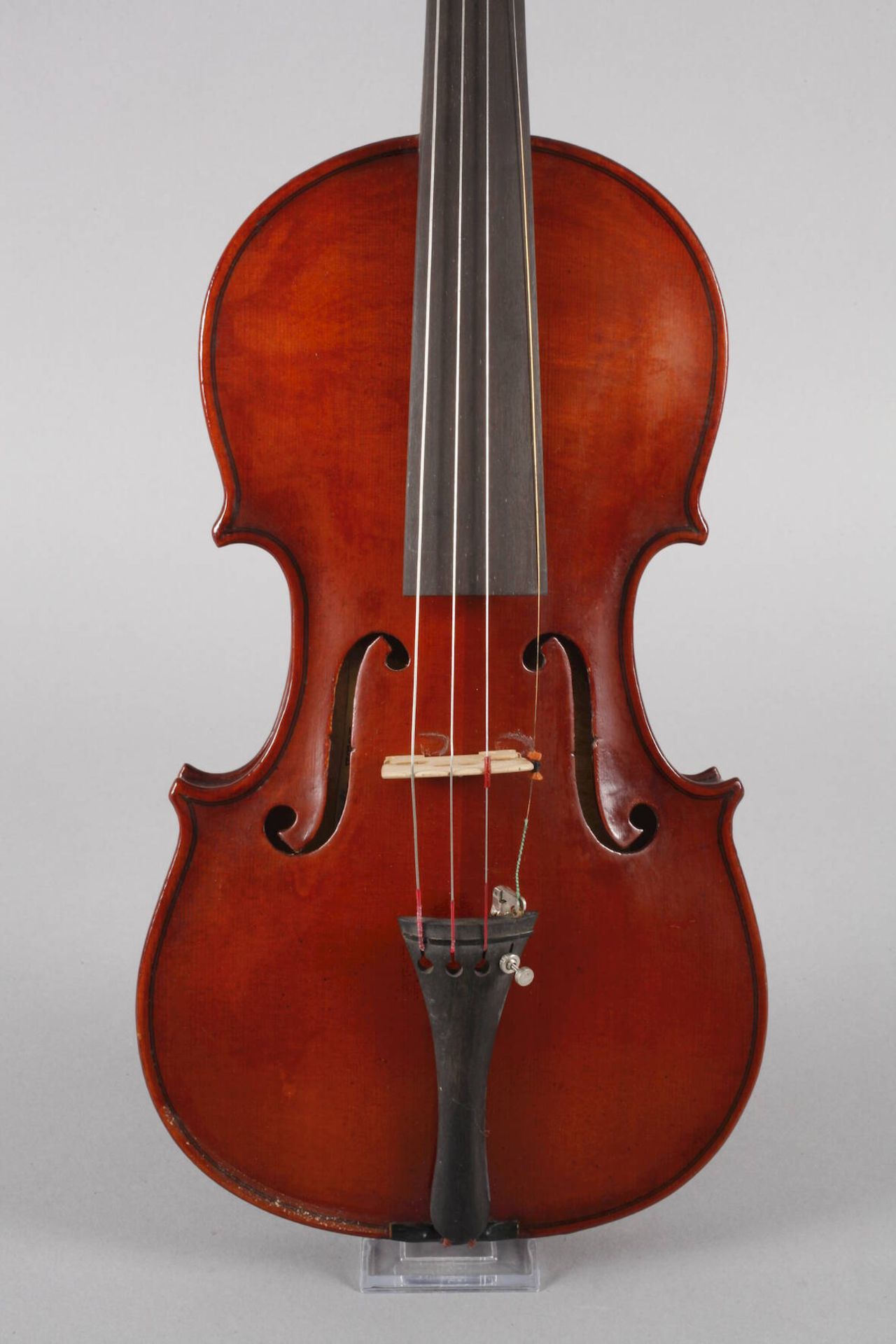 Violine Luigi Amici innen auf Klebezettel signiert Luigi Amici Roma 1925, geteilter, sehr - Image 2 of 7