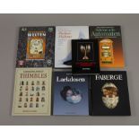 Konvolut Literatur Kunsthandwerk/Technik bestehend aus 7 Büchern: Géza von Habsburg, Fabergé.