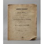 Deux Trios pour le Piano Forte composés et dédiés à Madame la Comtesse Marie d'Erdödy née Comtesse