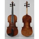 Violine Carlo Bergonzi innen auf Klebezettel bezeichnet anno 1740 Carlo Bergonzi fece in Cremona,