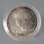 5 RM Hindenburg PP 1935 (A), Polierte Platte, Bildseite gering angelaufen, G ca. 13,81 g.