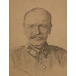 Portrait König Friedrich August von Sachsen Bildnis des 1865 geborenen und 1932 verstorbenen letzten