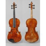 Violine Modell Stainer um 1900, innen auf Modellzettel bezeichnet Jacobus Stainer in Absam 1701,