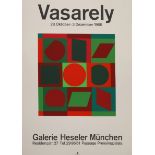 Victor Vasarely, Plakat originalgraphisches Plakat, erschienen anlässlich einer Ausstellung in der