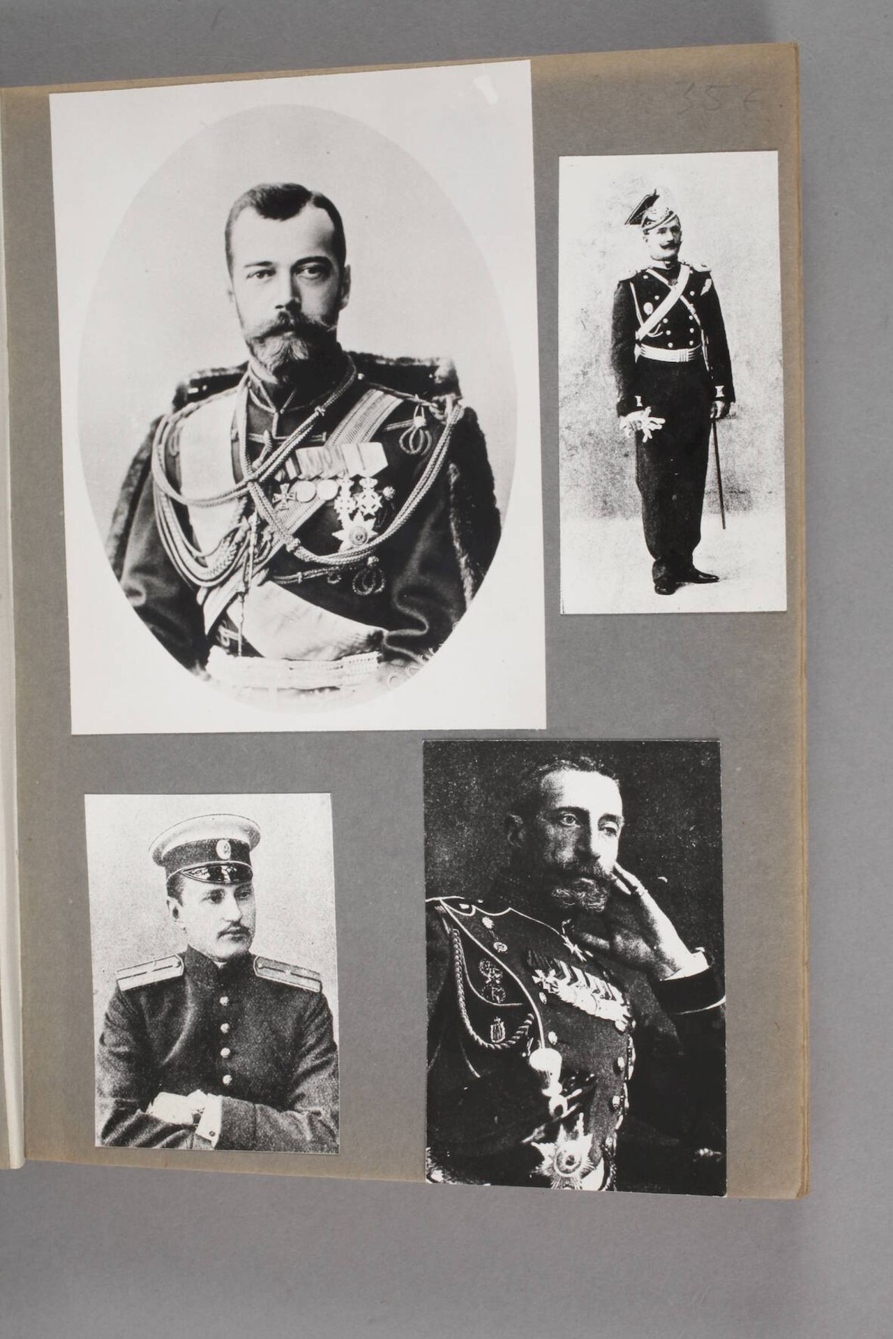 Sammlung Portraitfotografien russisches Militär vor 1917 angelegt 2. Hälfte 20. Jh., ca. 95 - Bild 2 aus 7