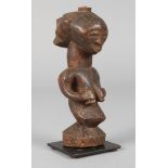 Kleine Ahnenfigur 20. Jh., südöstlicher Kongo, Stamm der Luba-Hemba, aus dem Südosten des Kongo,