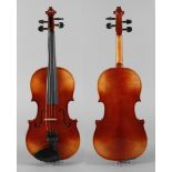 Violine Tschechien Mitte 20. Jh., innen mit Modellzettel Antonius Stradivarius Cremonensis 1713,