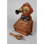 Wandtelefon gem. C. F. Lewert Berlin, No. 35790, Modell 1903, Telephonapparatefabrik Berlin