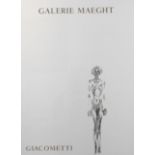 Alberto Giacometti, Plakat originalgraphisches Plakat der Edition Maeght, Lithographie, um 1960,