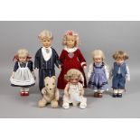 Sammlung Käthe Kruse Puppen und Teddy Junge und Mädchen Typ VIII: Das deutsche Kind, sowie