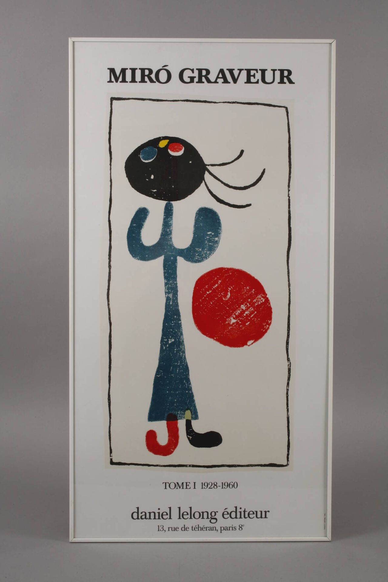 Joan Miró, Ausstellungsplakat erschienen anlässlich einer Ausstellung bei „Daniel Lelong éditeur“, - Bild 2 aus 3