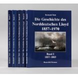Die Geschichte des Norddeutschen Lloyd 1857-1970 von Reinhold Thiel, 5 Bde., Bremen 2001-2006,