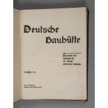 Deutsche Bauhütte Zeitschrift und Anzeiger für alle Zweige praktischer Baukunst, Jahrgang 1906,