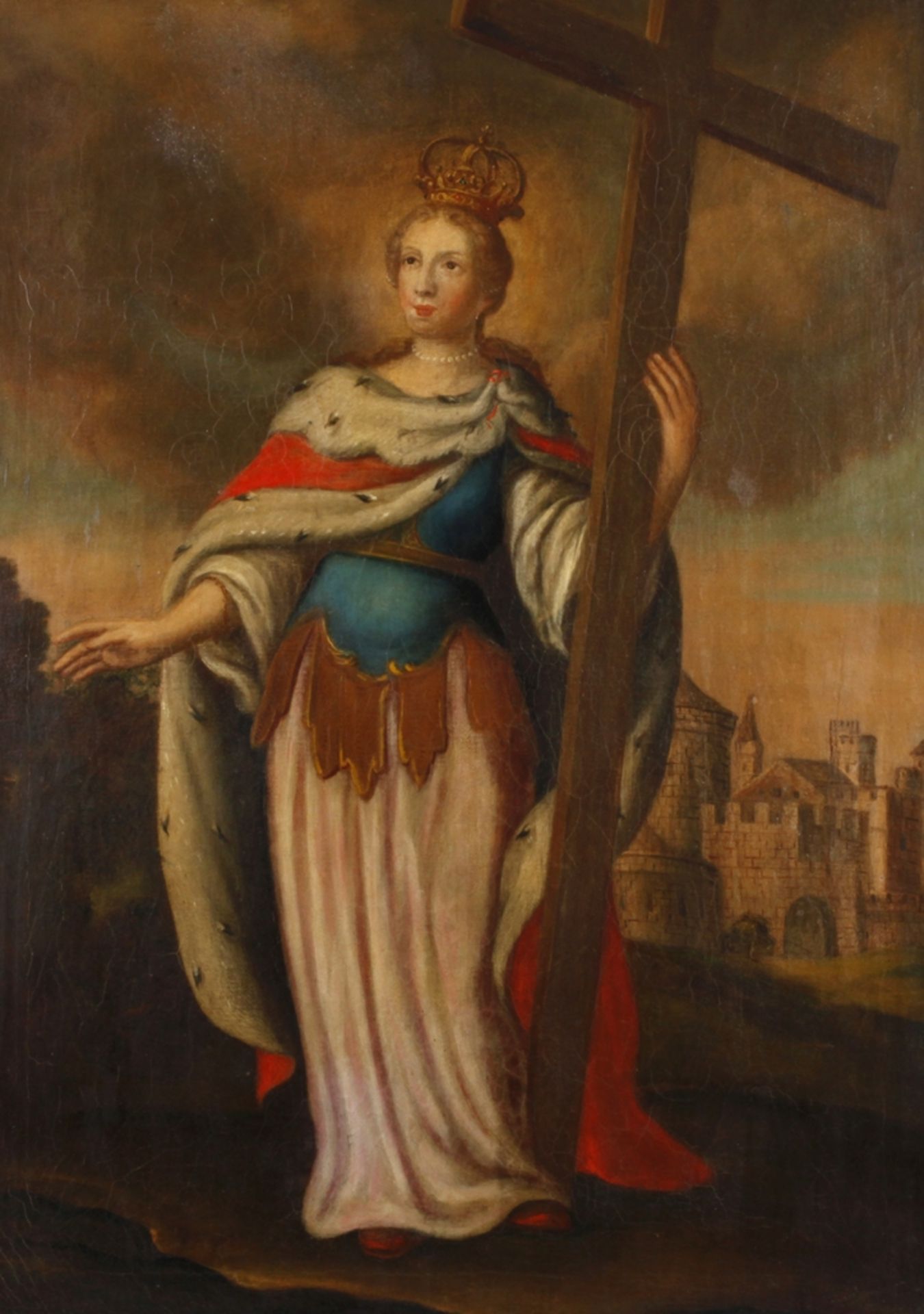 Helena von Konstantinopel barocke Darstellung der Mutter Kaiser Konstantins des Großen, Flavia Iulia
