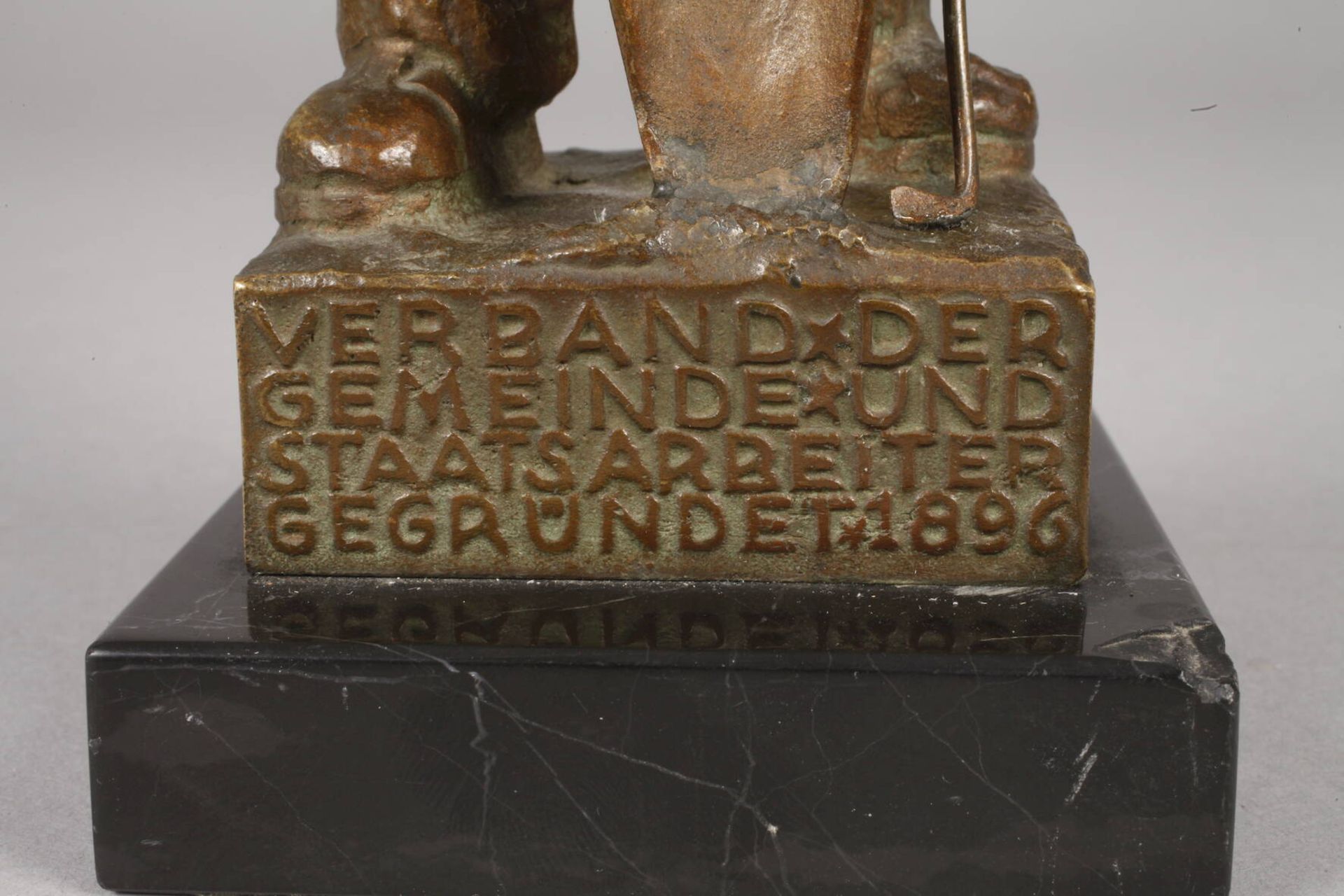Bronze eines Gießereiarbeiters - Image 6 of 6