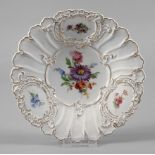 Meissen Prunkteller "Blumenbukett"