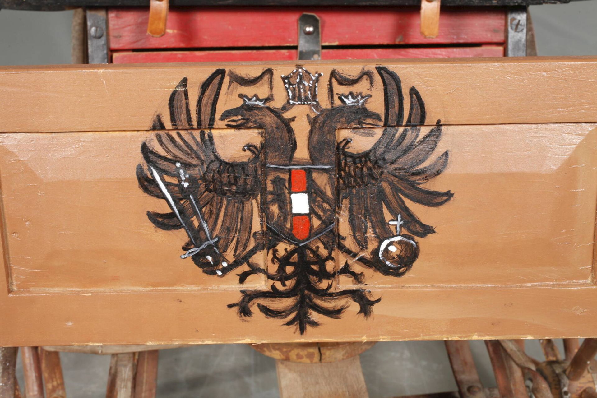 Kinderkutsche mit Österreich-ungarischem Wappen - Bild 4 aus 6