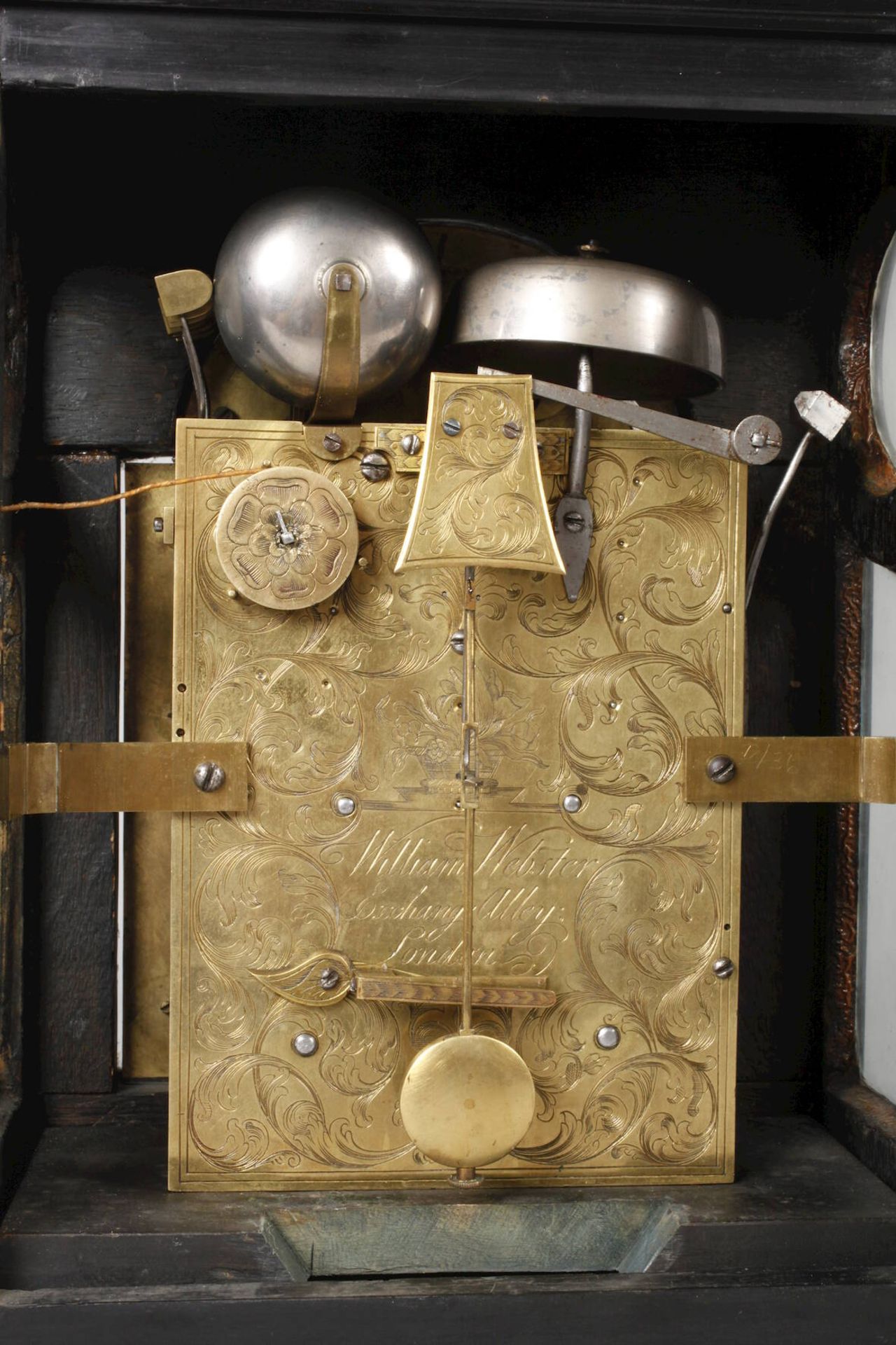 Stutzuhr mit Carillon William Webster - Bild 8 aus 13