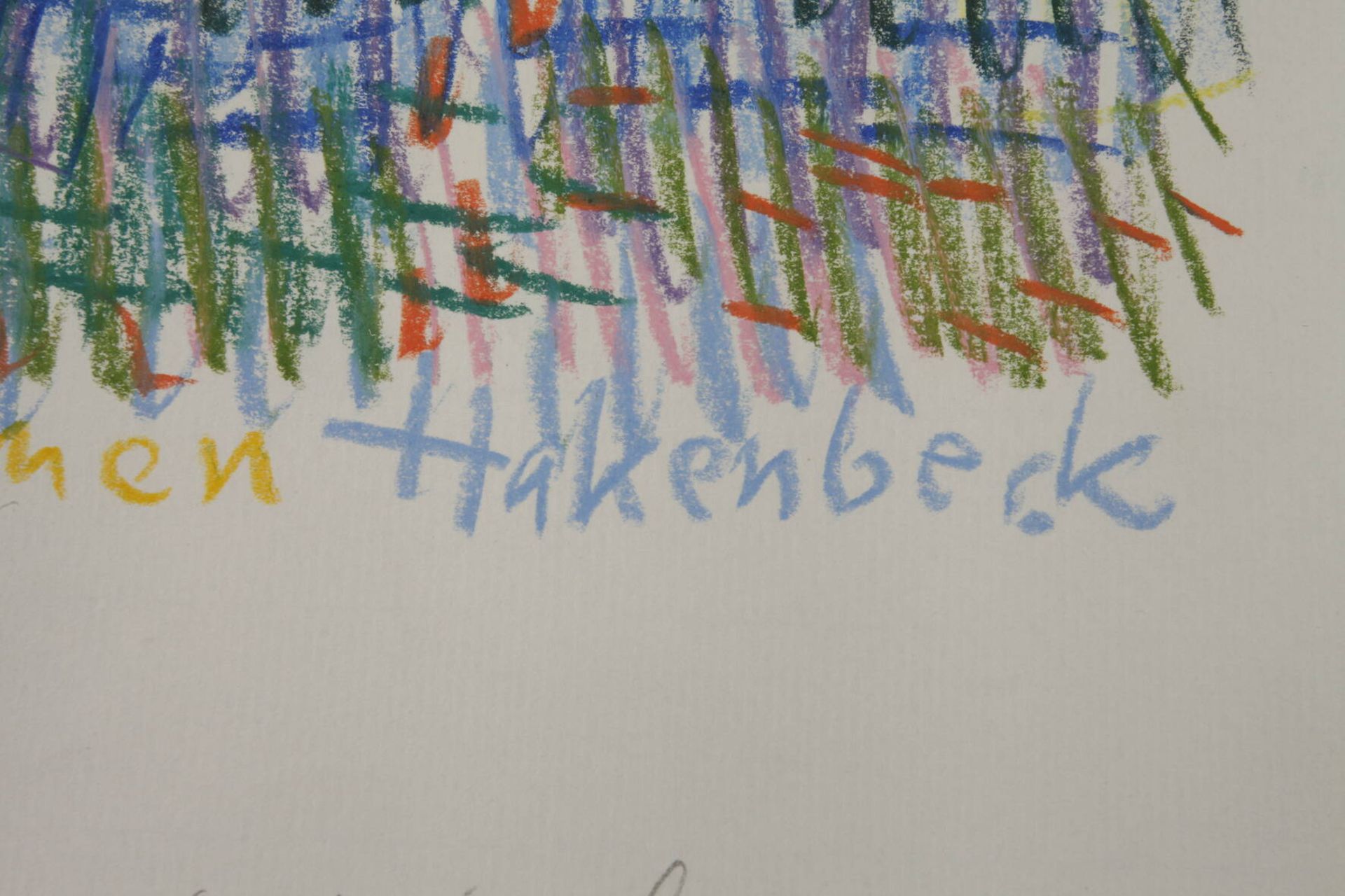 Harald Hakenbeck, "Häuser zwischen Bäumen" - Image 3 of 3