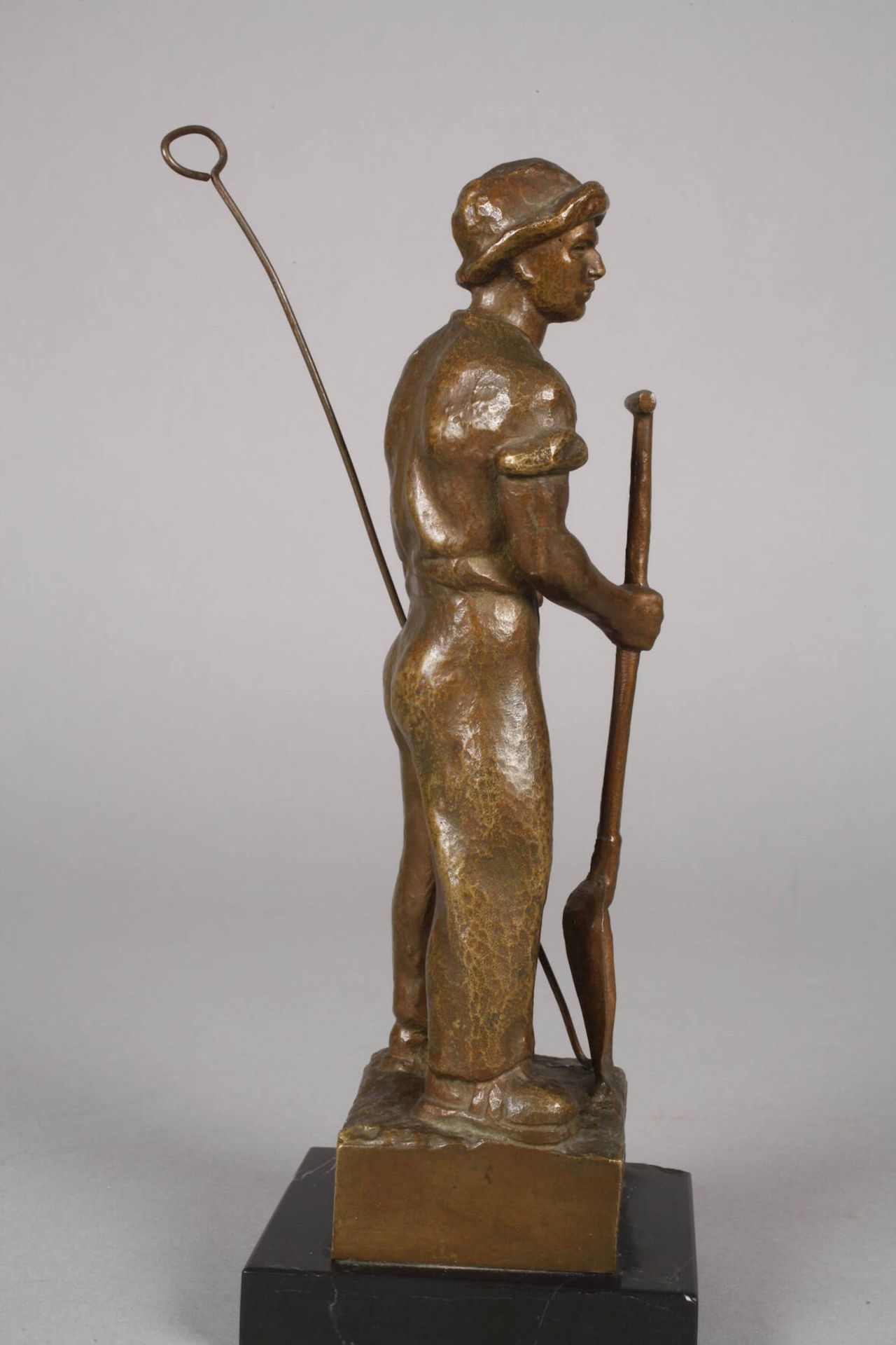 Bronze eines Gießereiarbeiters - Image 5 of 6