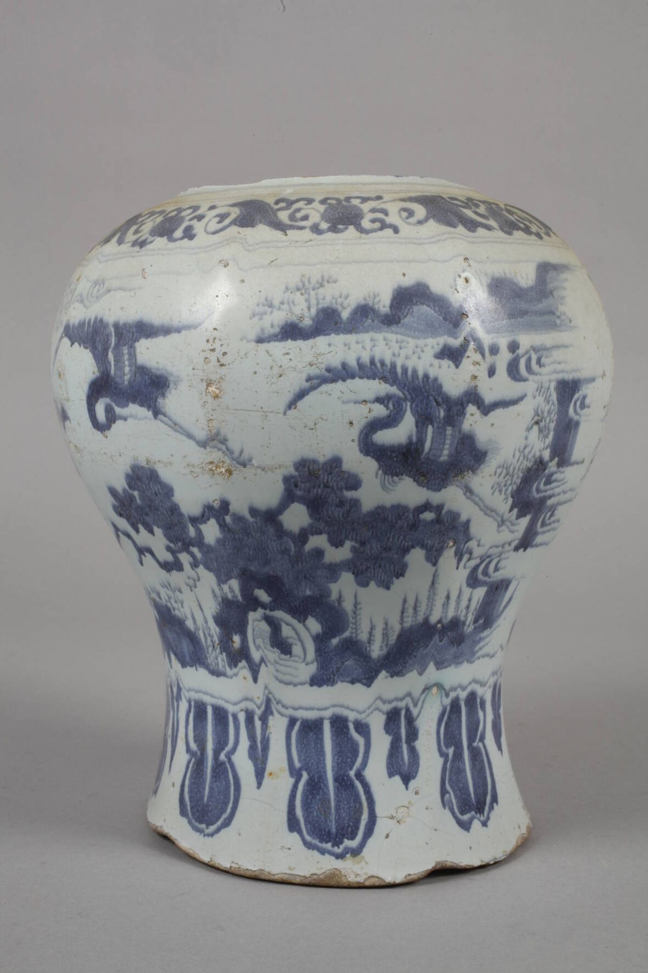 Vase mit japonisierendem Dekor - Bild 3 aus 7