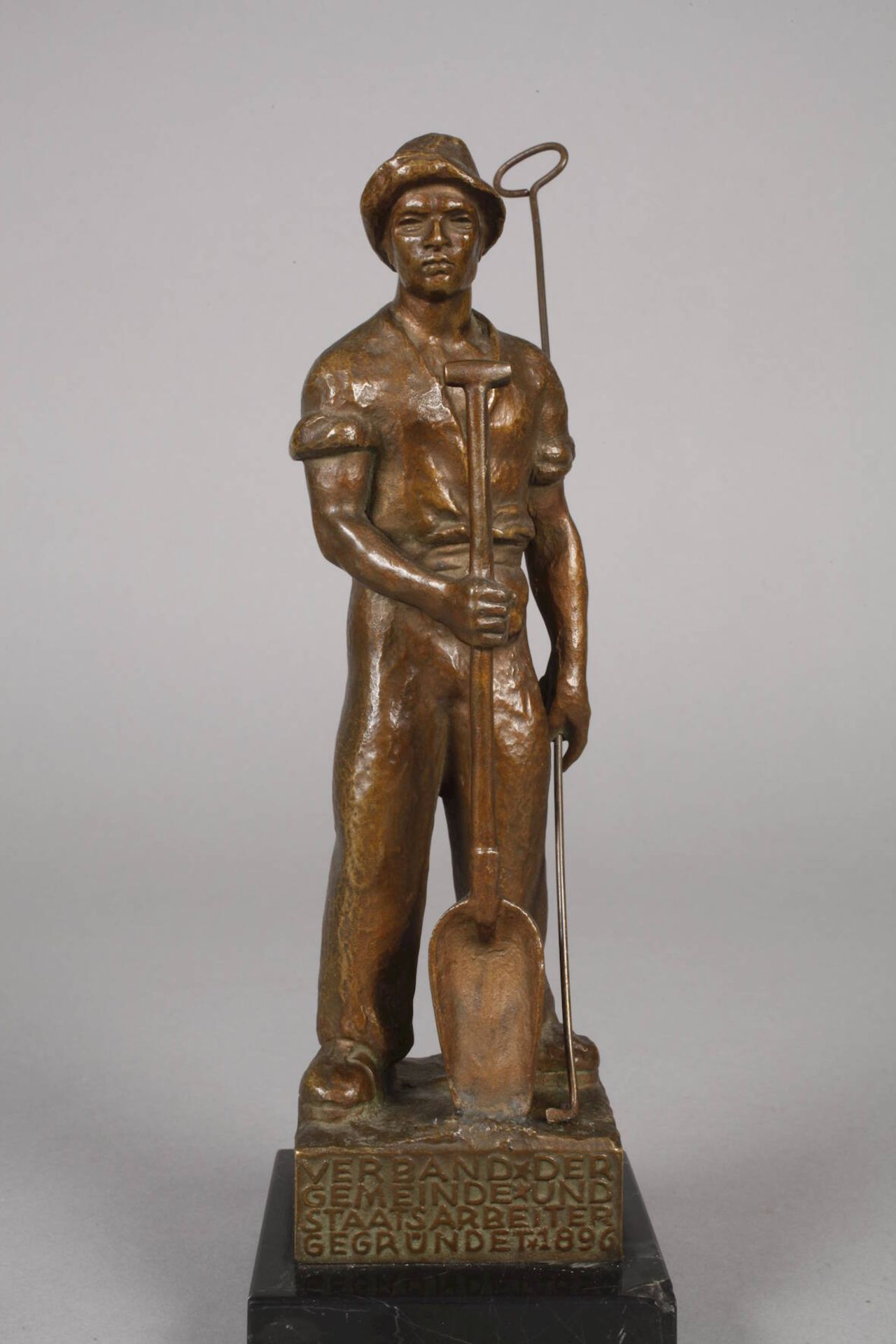 Bronze eines Gießereiarbeiters - Image 2 of 6
