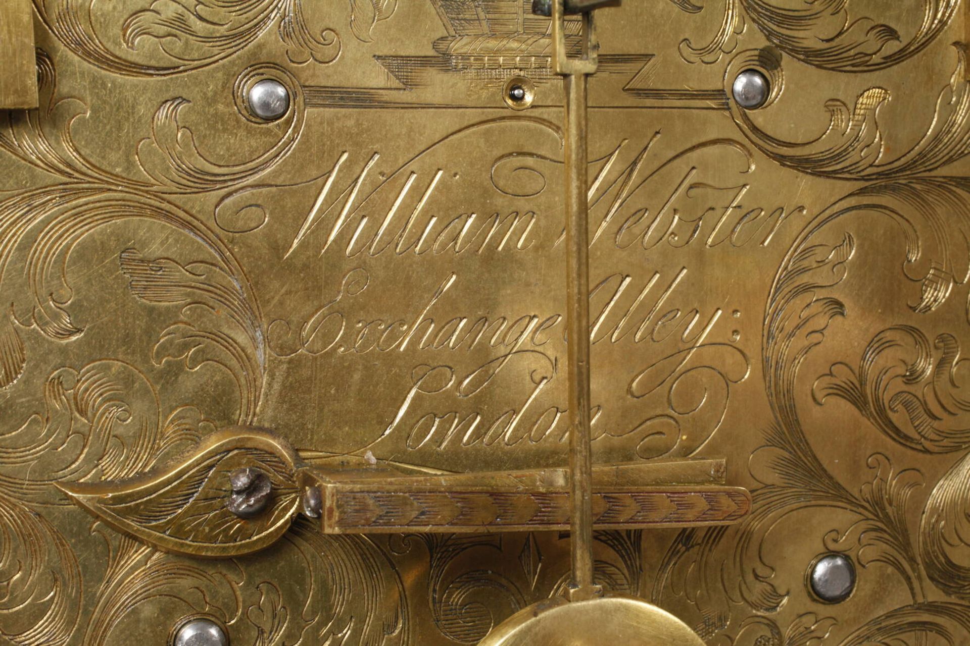 Stutzuhr mit Carillon William Webster - Bild 9 aus 13