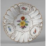 Meissen Prunkteller "Blumenbukett"