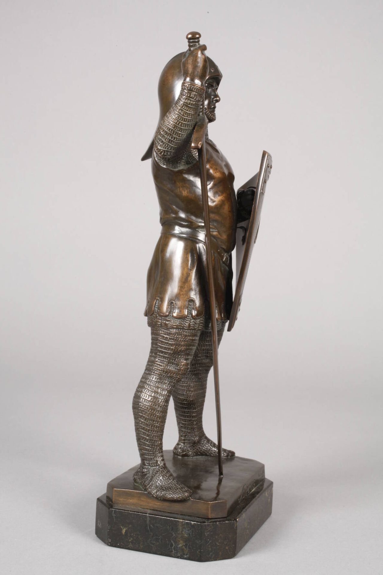 Bronzefigur "Heros" - Image 3 of 7