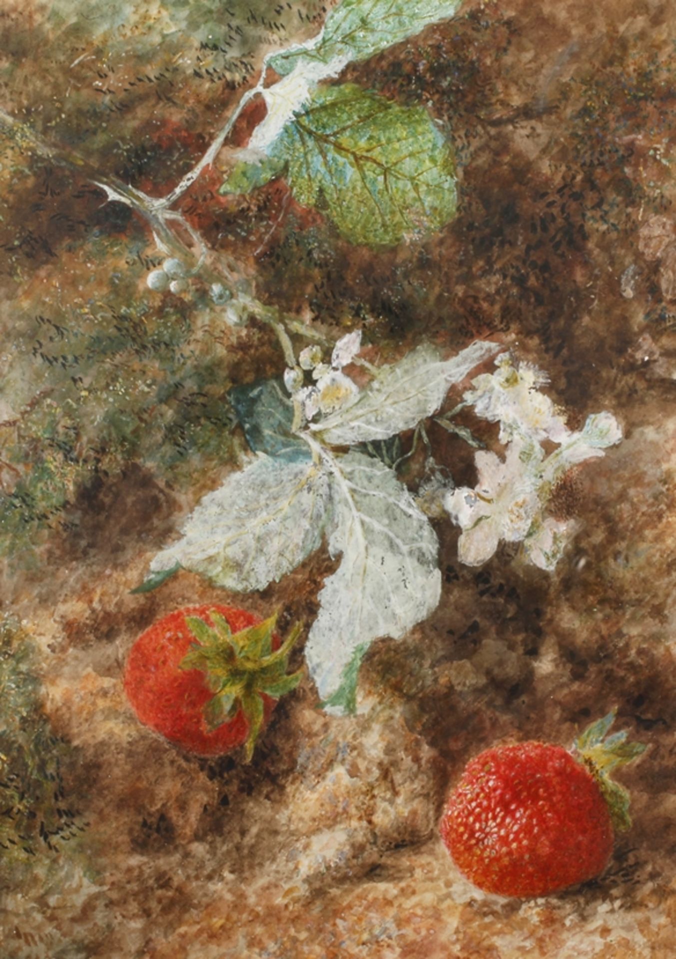 John Jessop Hardwick attr., Erdbeeren