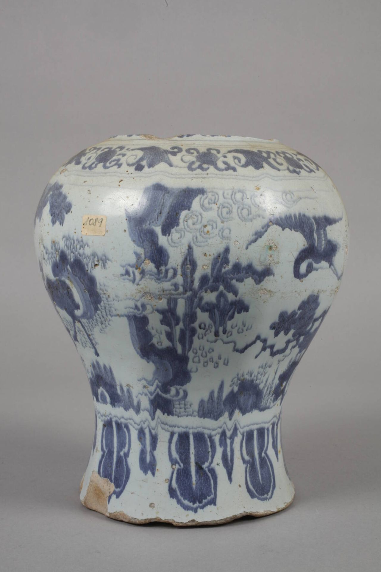 Vase mit japonisierendem Dekor - Bild 2 aus 7