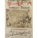 Salvador Dali, Plakat "Hommage an Albrecht Dürer"