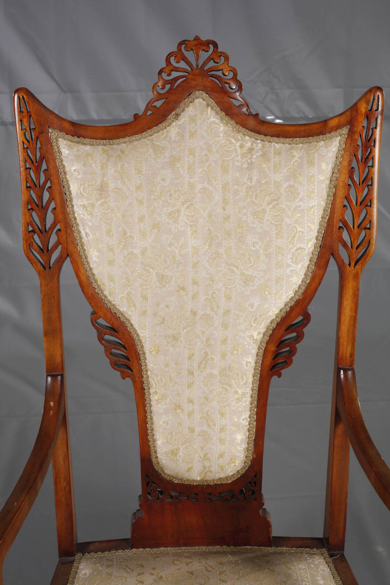 Paar Armlehnsessel Jugendstil - Image 4 of 5