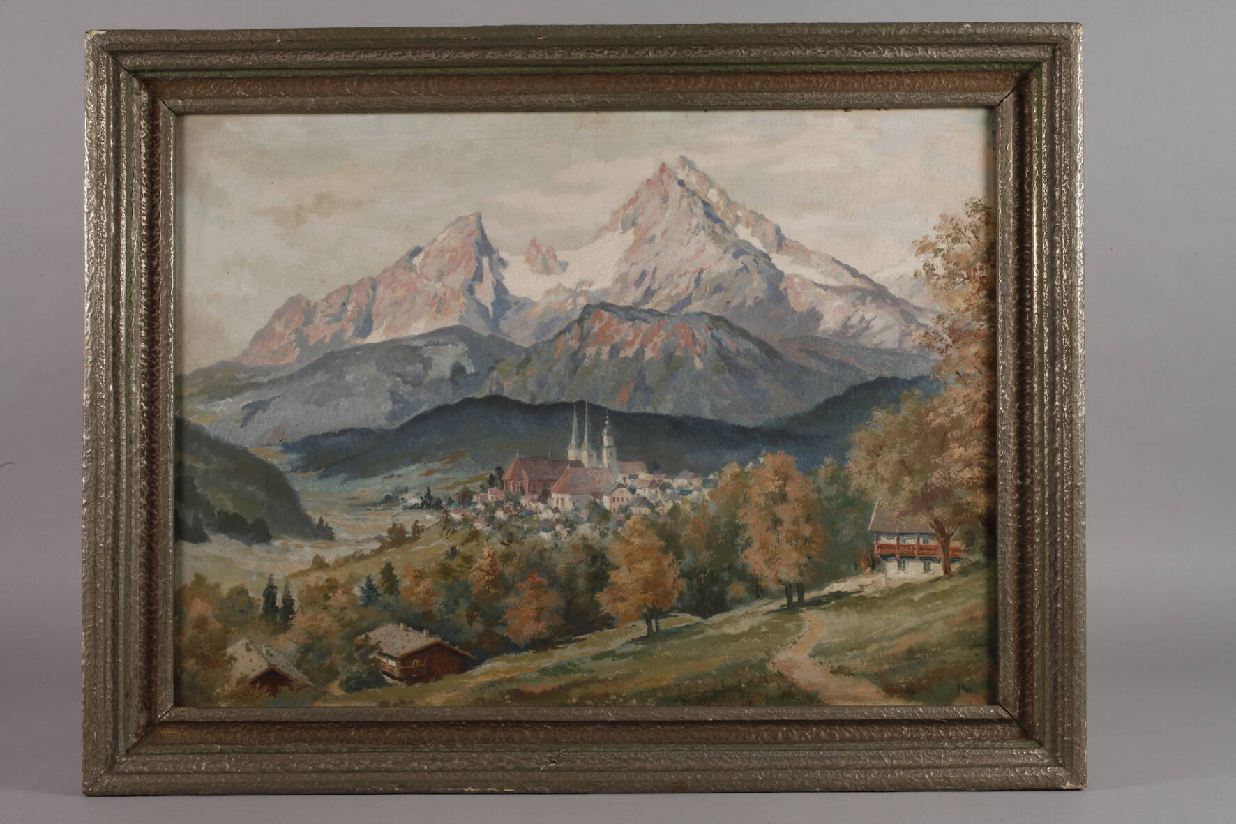 Curt Söllner, Berchtesgaden mit dem Watzmann - Image 2 of 3