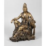 Bronzeplastik Guanyin