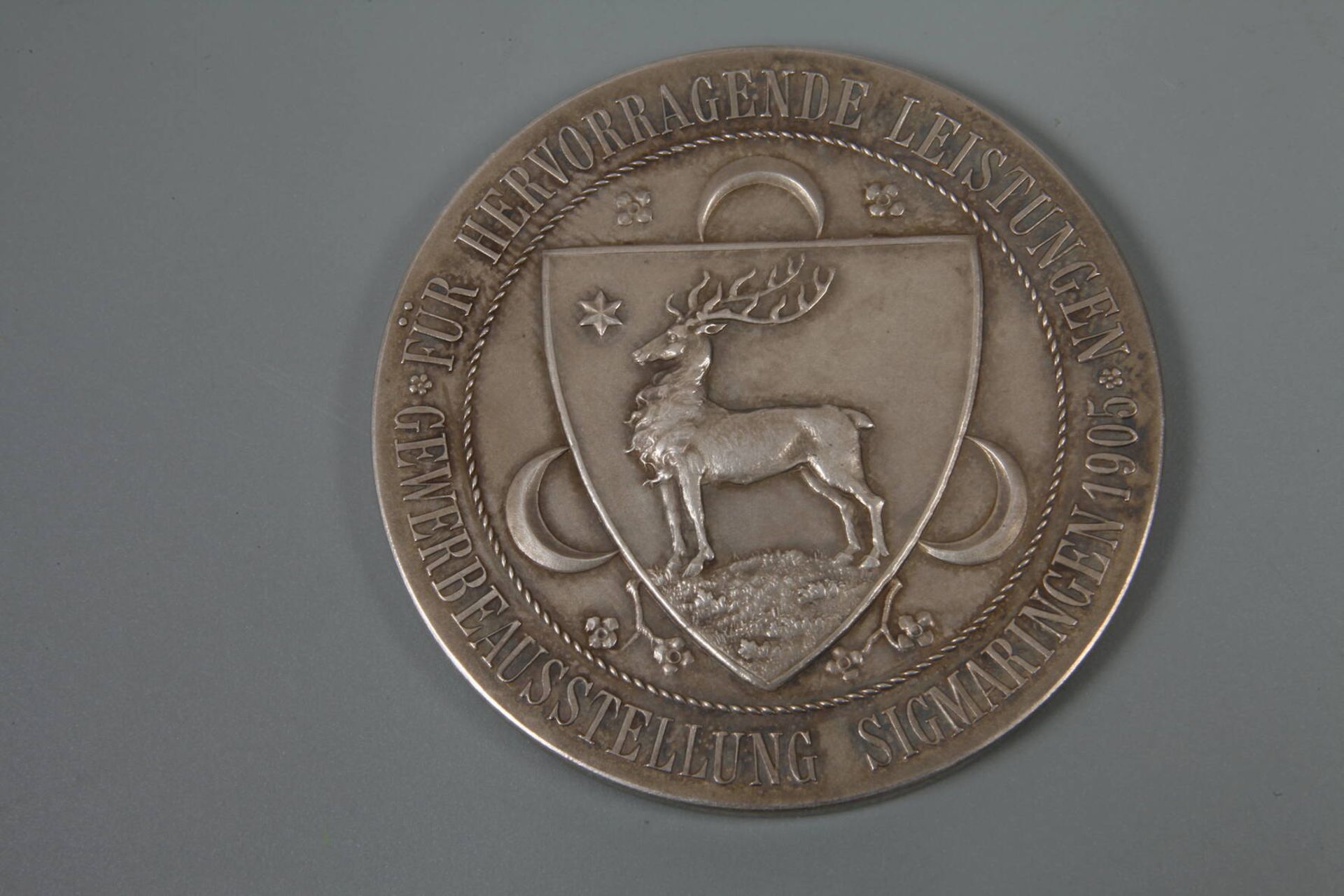 Medaille Gewerbeausstellung Sigmaringen - Image 3 of 4