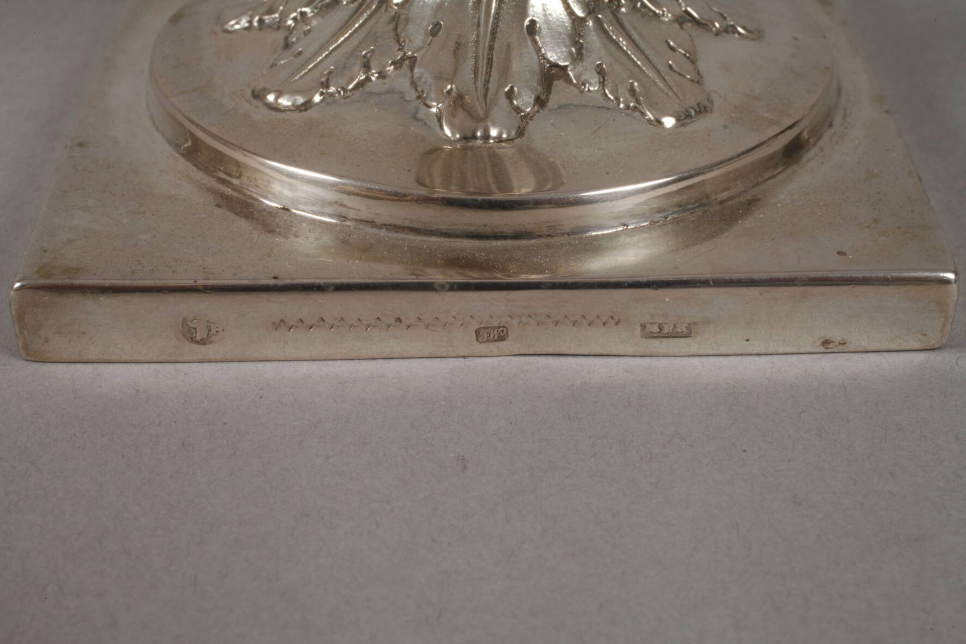 Paar Silber Tafelleuchter Empire - Image 4 of 4