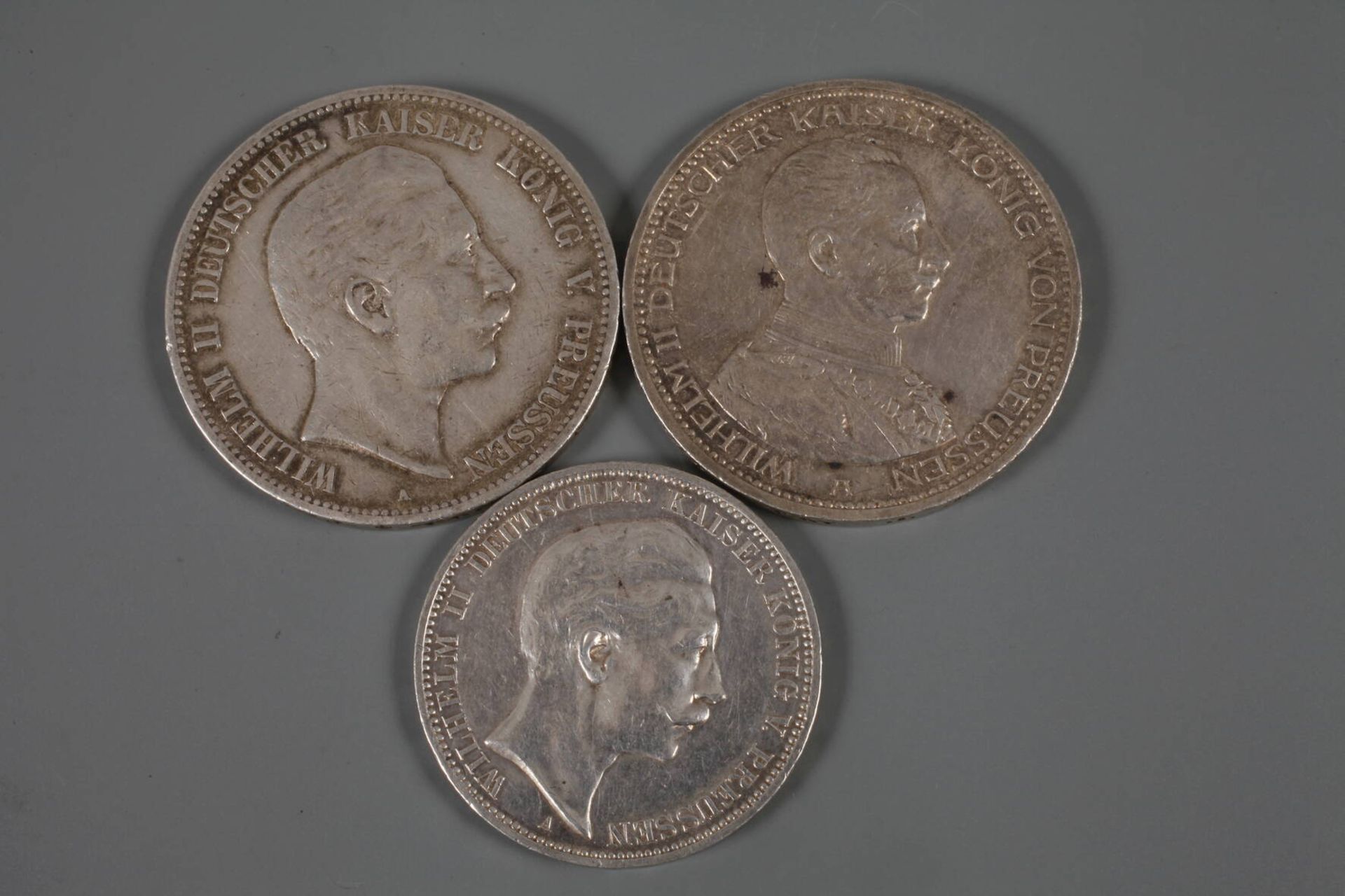 Drei Münzen Preußen - Image 3 of 3