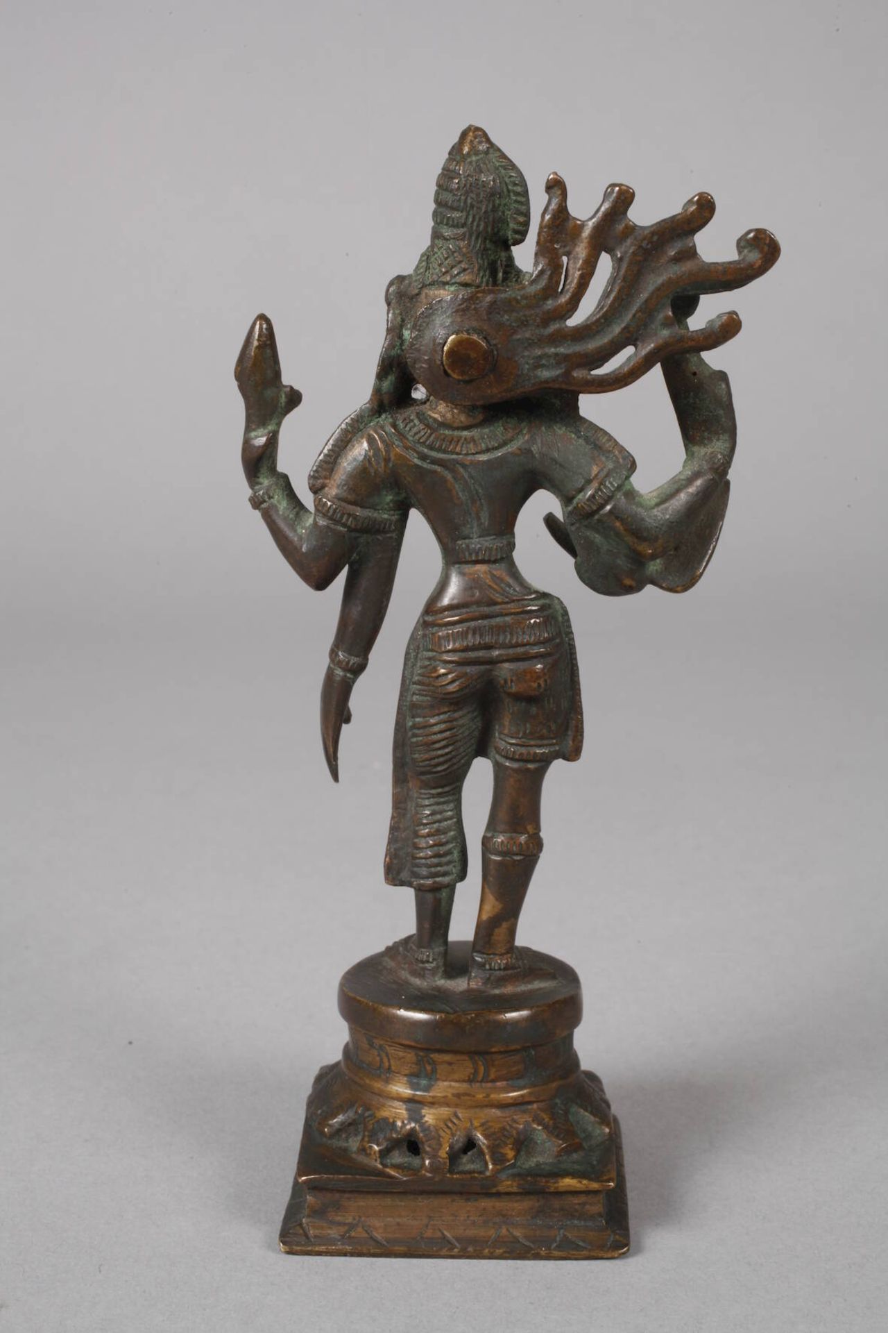 Kleinbronze Ardhanarishvara - Bild 2 aus 4