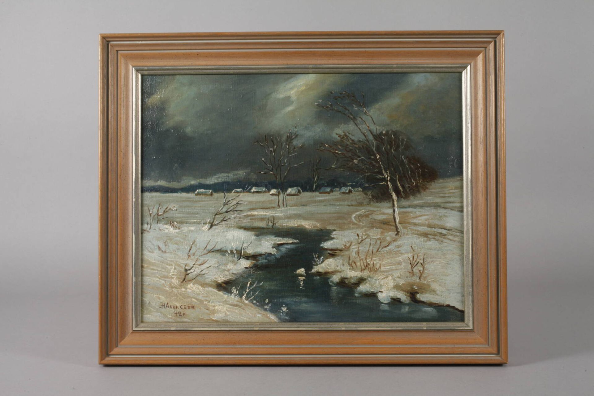 N. Alekseev, Russische Winterlandschaft - Image 2 of 4