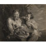 nach Peter Paul Rubens, Bacchus mit Begleiterin